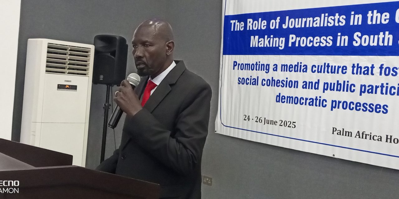 UJOSS Launches Journalists Training on Constitution-Making