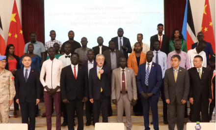Chinese embassy in South Sudan awards winners of creative competition on Chinese modernization