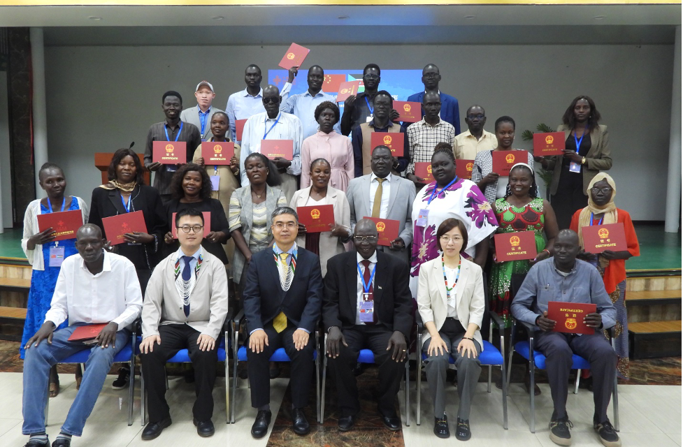 South Sudanese official praises Chinese expertise training in crisis management