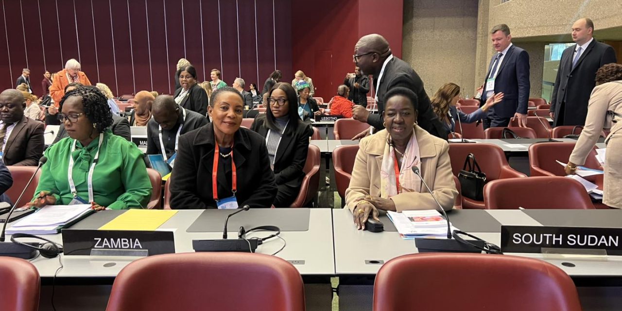 Speaker Nunu in Geneva as Gender Parity Launches