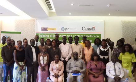 MMN, JHR train Journalists and content creators on conflict, gender sensitive reporting