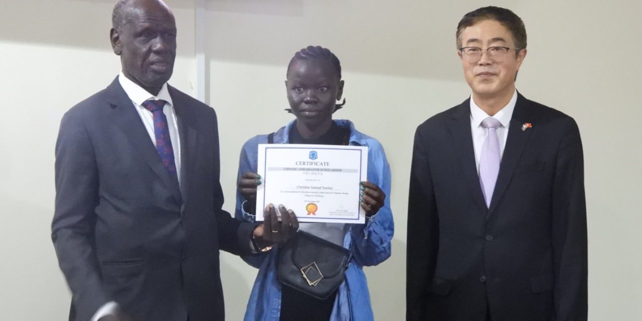 Chinese embassy provides scholarship to over 40 needy South Sudanese students