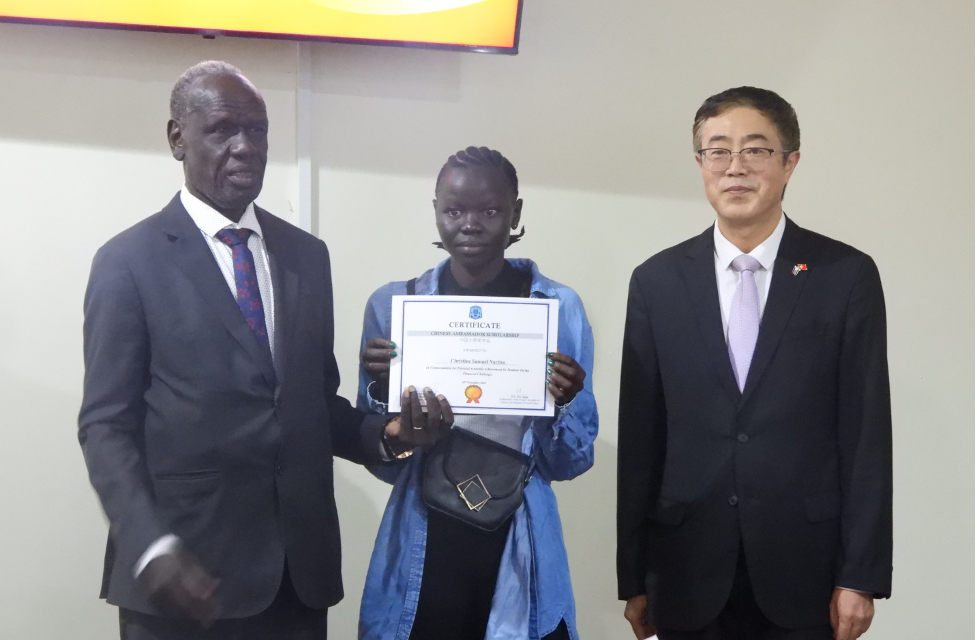 Chinese embassy provides scholarship to over 40 needy South Sudanese studentsBy Denis Ejulu