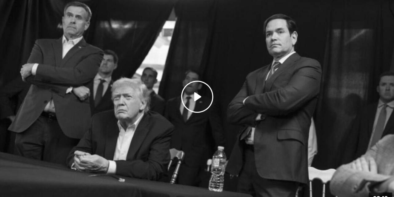 Theatre of war?! – Trump and co release stylised shots of ‘watching the Venezuela strikes’