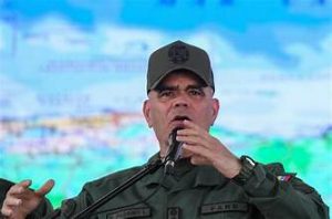 Venezuela’s Defence Minister Vladimir Padrino Lopez
