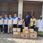 Chinese Medical Team Donates Medical Supplies to University of Juba Clinic