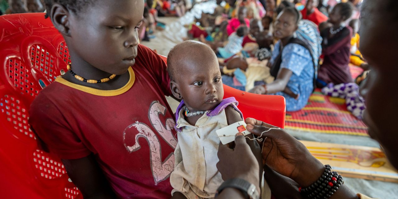 Lives of malnourished children at risk with upsurge in violence in South Sudan