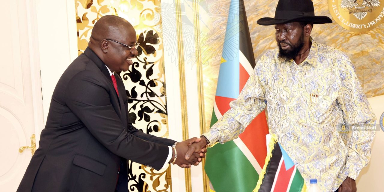 President Kiir receives Central Equatoria briefing, approves Yei University